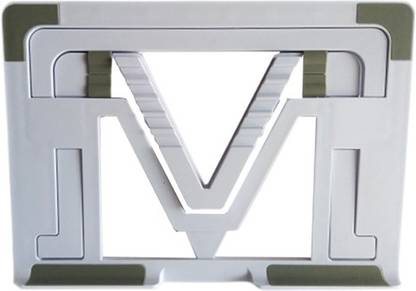 AMT Laptop Stand. With up to 6 customized angles, white LAPTOP STAND PLASTIC Plastic Floor and Desk Stand Rotatable Laptop Stand with Adjustable Height Compatible with Universal Laptops