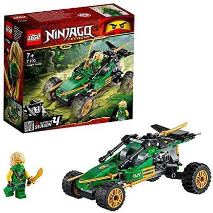 LEGO 71700 NINJAGO Legacy Jungle Raider Car with Lloyd Minifigure Tournament