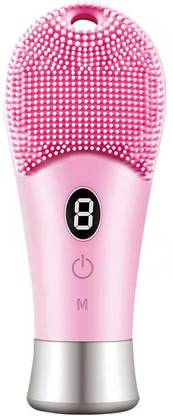 Verilux F1 ® Rechargeable Silicone Facial Brush Ultrasonic High-Frequency Vibration Massager