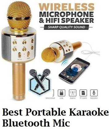 Y2H Enterprises Q258 (Ws858) Plus Wireless Mic For Singing Color May Vary (Pack of 1) Microphone