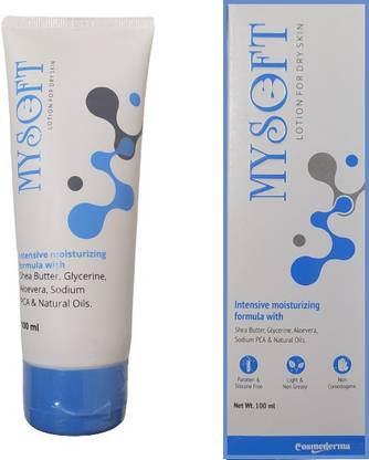 MYSOFT Moisturizing Lotion For Dry Skin (Pack of 1*100ml)