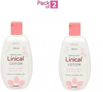 Linical lotion for skin rashes Pack of 2 (100+100=200ML)