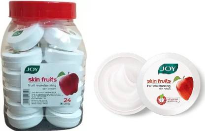 Joy Skin Fruits Active Moisture Fruit Moisturizing Cream|Goodness of Apple |24PC