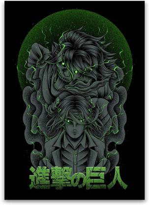 Attack on Titan Anime Declaration of War Poster Paper Print