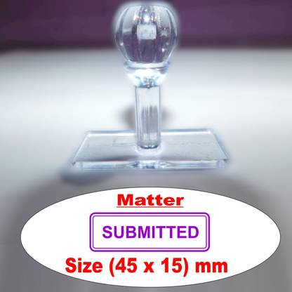 SULAGNA ZONE SUBMITTED HANDLE RUBBER STAMP