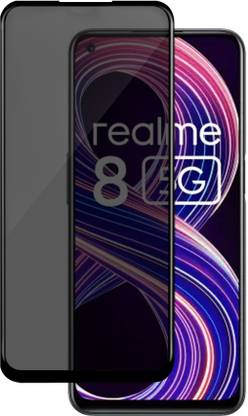 GLOBAL NOMAD Edge To Edge Tempered Glass for realme 8 5G