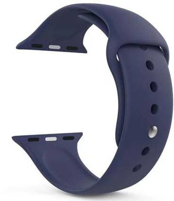 Speeqo Midnight Blue Silicone Apple WatchBand (42/44/45mm) Smart Watch Strap