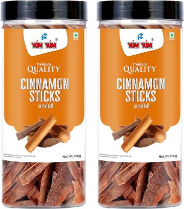 YUM YUM Dalchini Cinnamon Stick 200 g (Pack Of 2-100g Each)