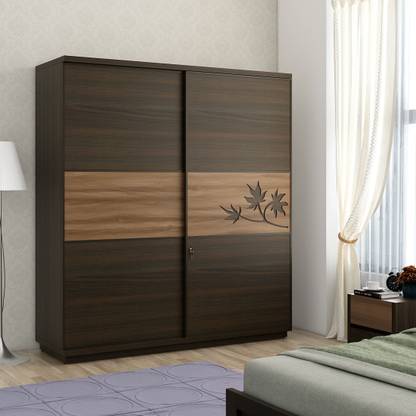 SPACEWOOD MAPLE Engineered Wood 2 Door Wardrobe