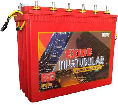EXIDE IN1000plus 2000 Ah Battery for Car
