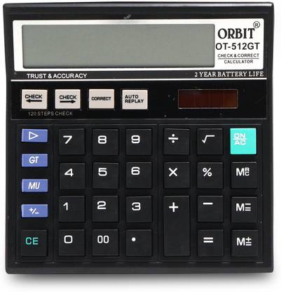 Villy Orbit OT-512 GT CHECK & CORRECT Basic  Calculator