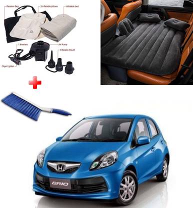 BIDAYAT ™ Car Inflatable Bed with Cleaning Brush for Brio Car Inflatable Bed