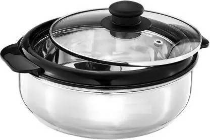 Flipkart SmartBuy Hot Pot Roti Box hot case with Lid for Kitchen (3500ml) Thermoware Casserole