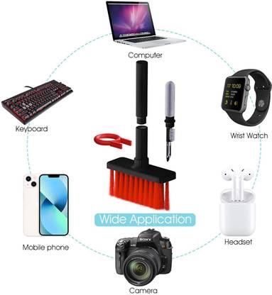 TECHGEAR Cleaning Soft Brush Multi-Function Computer Cleaning Tools for keyboard for Laptops