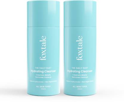 Foxtale - (Pack of 2) The Daily Duet Gentle Cleanser Hydrating  - 100ml Face Wash