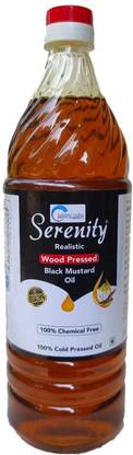 Serenity Cold Pressed Musterd oil Mustard Oil PET Bottle