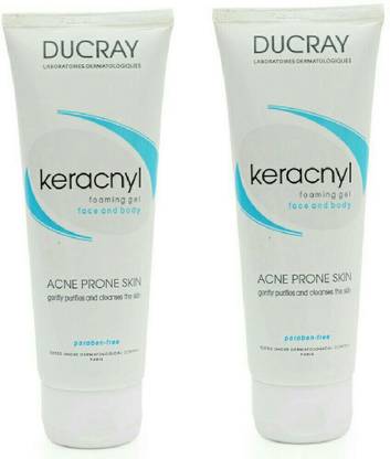 DUCRAY KERACNYL FOAMING GEL 200ml-pack of 2 Face Wash