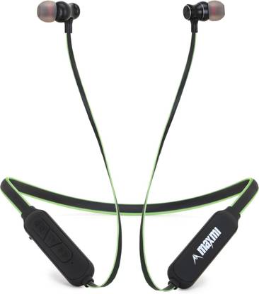 Maxmi NB-051 Super - 48 Hours Play time Bluetooth Neckband Bluetooth Headset Bluetooth