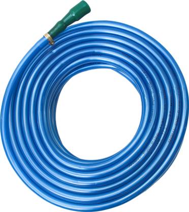 Anshi Metallic Blue colour Hose Pipe With connector clamp ( Color may Vary) Get slightly different in colour of pipe but same quality Hose Pipe