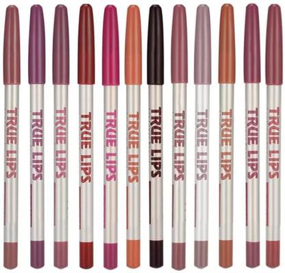 Herrlich Multi12 Colors Set TRUE LIPS Lipliner Eyeliner
