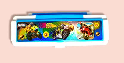 Ayani 34 Cartoon Printed Art Plastic Pencil Box