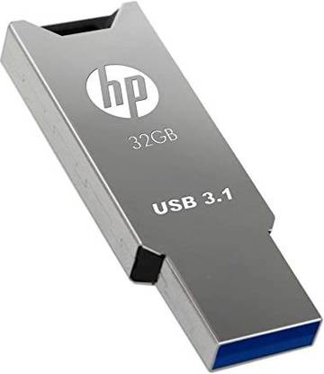 HP USB 3.1 PENDRIVE 32GB x303w 32 GB Pen Drive Compatible with Audio Player, Desktop Computer, Laptop, Television USB 3.1 Metal Case