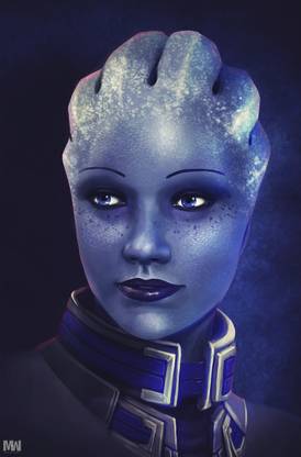 Mass Effect Legendary Edition Liara T'soni Poster 12 x 18 inch 300 GSM Paper Print