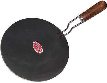 Lucky Iron Tawa (10 Inches) Roti Chapati Concave Iron Tawa 25.5 cm diameter