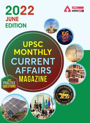 UPSC Monthly Current Affairs Magazine June (English Printed Edition) By Adda247