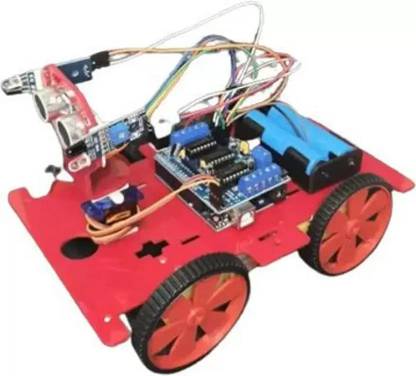 ROBOBOX DIY Voice Control Car Robotics Kit with Upgradable Arduino UNO