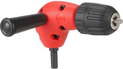 A TO Z TOOLS Cordless Machine Adapter Extension Rotary Tool (10 mm) L-Type 90 Degree Right Angle Drill Attachment L-Type 90 Degree Electric & Rotary Tool