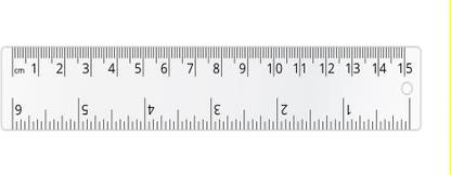 BHARGAVAIND Ruler Scale Transparent Ruler