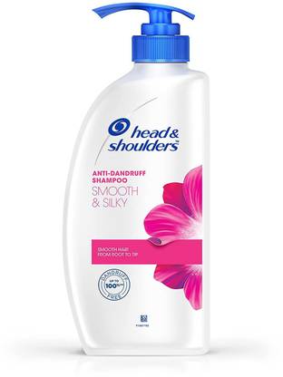 HEAD & SHOULDERS Smooth and Silky Anti-Dandruff Shampoo for Dry, Damaged, Or Frizzy Hair  (650 ml) at Rs. 330
