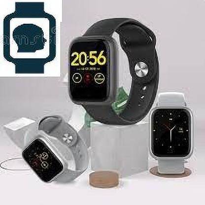 Bymaya JQ167-Y68 PLUS HEART RATE MULTI FACES SMART WATCH BLACK(PACK OF 1) Smartwatch