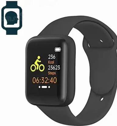 Bymaya JQ66-Y68 ADVANCE STEP TRACKER SLEEP TRACKER SMART WATCH BLACK(PACK OF 1) Smartwatch
