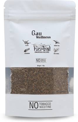 Gau Wellness 100% Natural Flavour Herbal Smoking Blend Tobacco&Nicotine Free Smoking Mixture Smoking Cessations