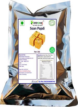 INTROVEJ Soan Papdi 500gm in Pet jar Pouch