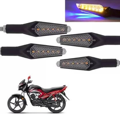 QZ DEVICE Front, Rear LED Indicator Light for Hero, Honda, Bajaj, Royal Enfield, Suzuki, TVS, Yamaha Universal For Bike