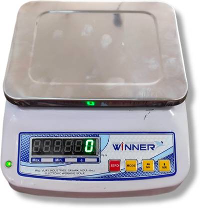 SENSTEK Winner 30kg Stainless Steel Double Display High Quality Weight Machine Weighing Scale