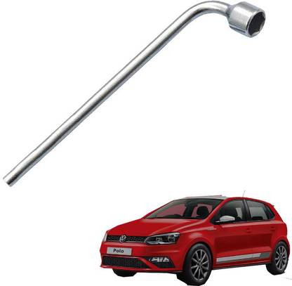 AUTO PEARL Car Wheel Nut Spanner Wrench For Polo Car Wheel Wrench Single Sided -APA132 Polo Single Sided L Type Wrench