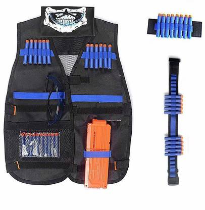 HASTHIP Tactical Vest Kit Compatible with Nerf Guns N-Strike Elite Series
