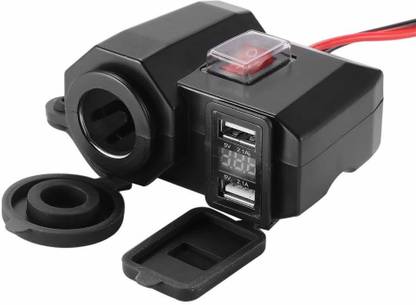 e-generix 3_in_1_Mobile_Charger 2 A Bike Mobile Charger