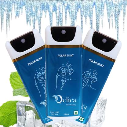 Qelica Instant Mouth And Breath Freshner Spray For Fresh Breath Instant Germ Kill Spray