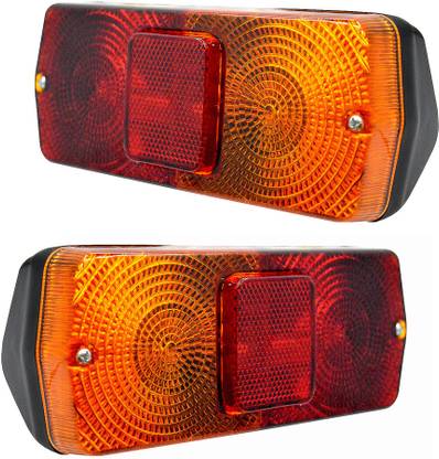 Apsmotiv Tail Lights Assembly 12V Set Suitable For JCB and Massey Ferguson Universal Car Reflector Light