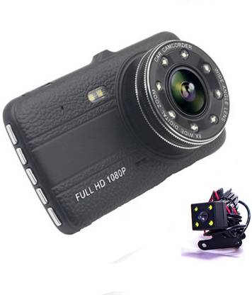 KOOLCRAFTS CAR BEST DVR Front and Rear | 2 cameras | FHD 170degree | Ambarella 70CPU Reverse Assist Camera System