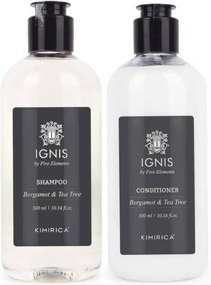 KIMIRICA Shampoo & Conditioner Hair Care Duo, 100% Vegan Paraben Free 300 ml Each
