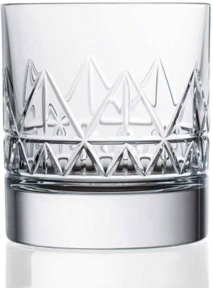 Bold and Wide (Pack of 6) Model Number Crystal Bridge Whiskey Glasses Glass Set Whisky Glass