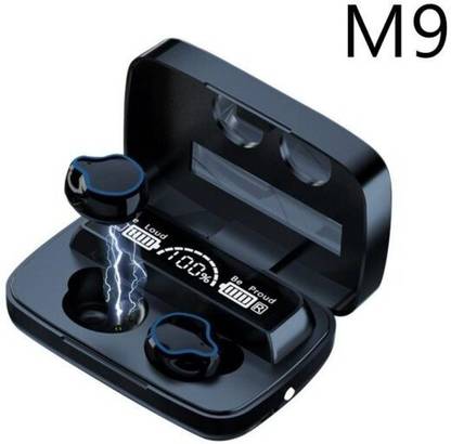 Jeevan jyoti agency M9 TWS Wireless BT 5.1 Earphone Touch Control Stereo Headset Headphone Earbuds Bluetooth