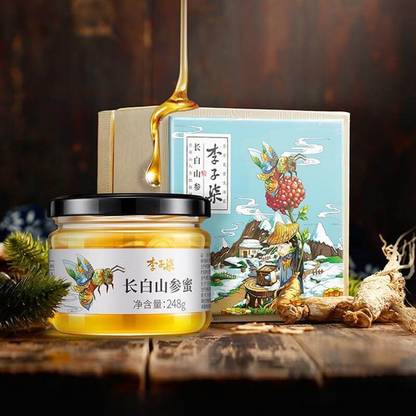 Li Ziqi Changbai Mountain Ginseng Slice with Honey 248g