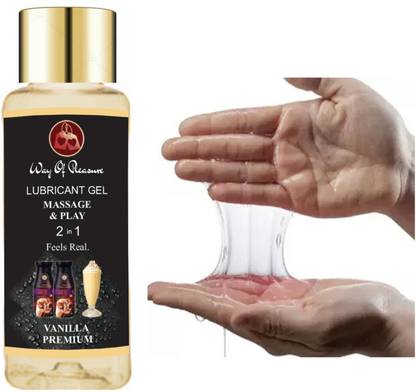 Way Of Pleasure Water Based Lubricant Gel 50ml Vanilla Lubricant